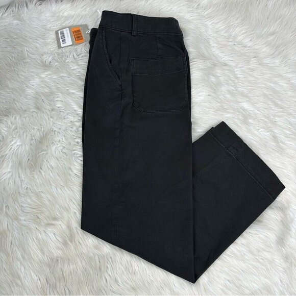 Everlane Women’s NWT Black The Wide-Leg Crop Minimalist‎ Pant Jean 0/W25/L28.5 - Picture 3 of 12
